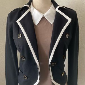 Glimmer Button Blazer